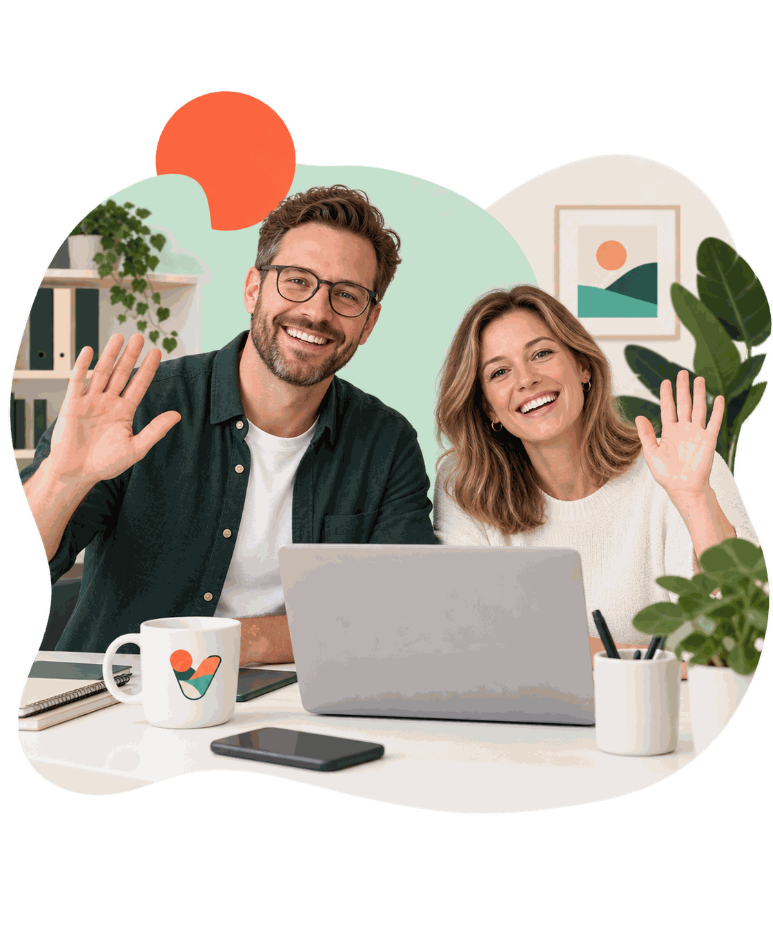 Samen naar je woning en website kijken